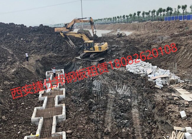 钢板租赁使用现场